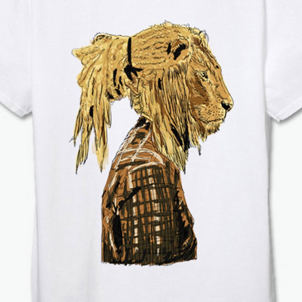 lion with dreads shirt