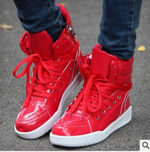 2015 autumn winter Men Boots Korean skateboard fashion high help men s causal shoes flats men
