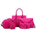 Six Piece Suit Mother Child Bag All match Designer Large Handbag Women Elegant Shoulder Bag Luxury