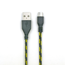 KEOU Micro Usb Cable Charge Data Cable Nylon 1M 2M 3M Fast charging and transmission cable