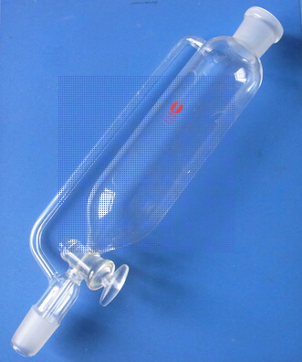 50ml 24*24 joint graduation Pressure Equalizing glass separatory funnel with GLASS stopper