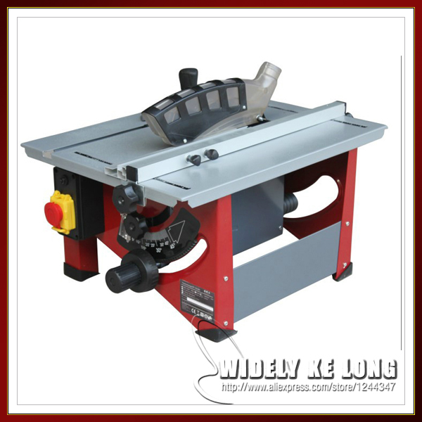Miniature 8-inch table saw woodworking table saws adjustable height 