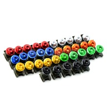 10x motorcycle body work fairing bolts screws 6mm For Motor Guzzi V7 BREVA 1100 / 750 griso stelvio breva1100 breva750
