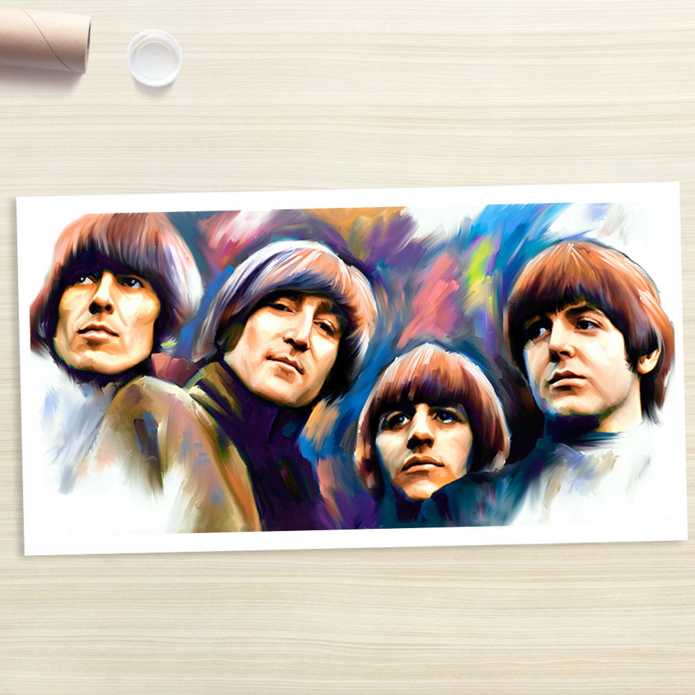 Popular Beatles Oil Painting-Buy Cheap Beatles Oil Painting Lots From ...