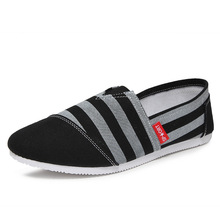 2016 summer new brand men’s shoes fashion casual men canvas shoes England breathable loafers high quality tide man shoes