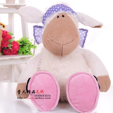 New Hot Classic 50cm Germany Nici Jolly Mah Turban Sheep Plush Toy 1pcs Children Birthday Christmas Lovers Gifts Free Shipping