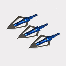 Bows and arrows hunting 2 fixed blade carbon arrow broadheads 100 grain for archery recurve bow
