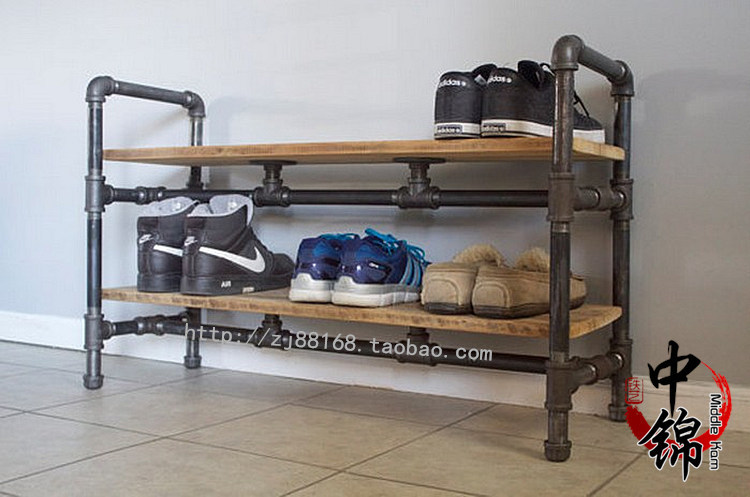 industrial shoe racks storage cheap retro loft industrial style wrought iron wood industrial shoe racks storage cheap retro loft industrial style wrought iron wood