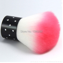 Pink White Powder Foundation Makeup Brush Brush Mushroom Blush Brush Cosmetic Makeup Tool Set Free Shipping