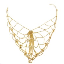 1Pcs Charming Chain Mesh Headband New Fashion Women Bridal Hair Headwear Decoration Accessories for Wedding Party Golden