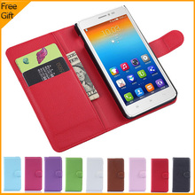 Luxury Original Wallet PU Leather Flip Cover Case For Lenovo S850 Mobile Phone Case Back Cover
