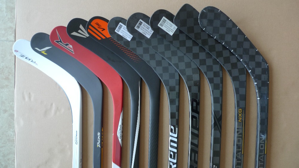 100 carbon fiber composite cheap branded and custom ice hockey sticks