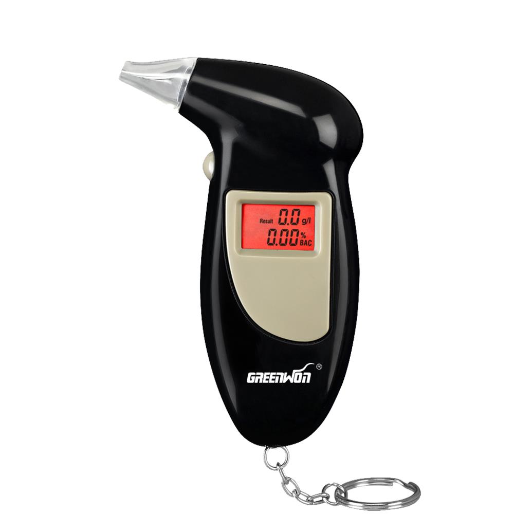 Free Shipping, Key Chain Alcohol Tester, Digital Breathalyzer, Alcohol Breath Analyze Tester (0.19% BAC Max) , Wholesale