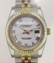Hombres del reloj de reloj mecánico 36 mm de relojes de zafiro reloj para hombre de lujo zafiro 1-3 color