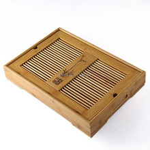 Slatted Box * High Quality Bamboo Gongfu Tea Serving Tray 27*17cm