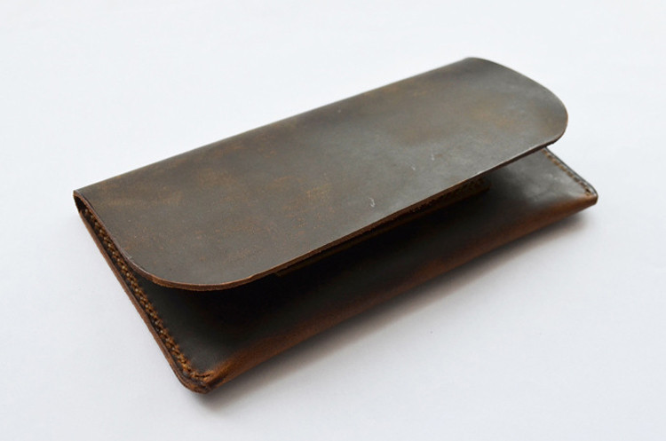 handmade genuine leather women wallet c04 (2)