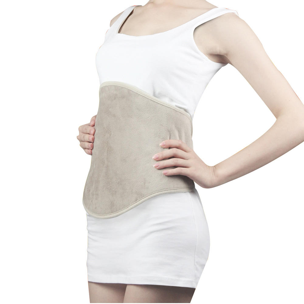 New Winter electric heating waist Belt Lumbar Support Brace Double