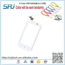 New Original White For Lenovo A760 Touch Screen Digitizer Replacement Parts External Screen + A Free USB Cable