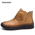 2016 New women fashion winter boots Women Shoes Handmade ankle boots for women leather Casual Woman