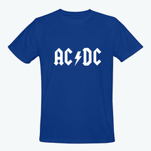 Popular Serious ACDC Men T Shirt Customize Personality T Shirt Men ACDC Rock Top Tees Free