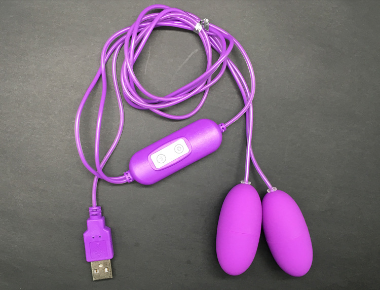 Double Vibrating Egg Usb Charging Sex Machine For Women 20 Speeds Love 4499