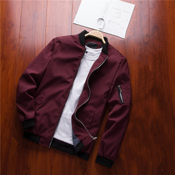 NaranjaSabor Spring New Men's Bomber Zipper Jacket Male Casual Streetwear Hip Hop Slim Fit Pilot Coat Men Clothing Plus Size 6XL
