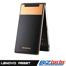 Original Lenovo A588t 4” Android 4.4 ROM 4GB + RAM 512MB Vertical Flip Smartphone MTK6582M Quad Core Dual SIM GSM Network