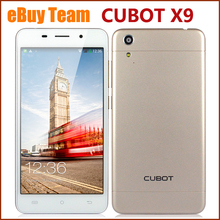 New Preorder Original Cubot X9 Phone 5.0 Inch MTK6592 Octa Core 2GB RAM 16GB ROM Android 4.4 3G Mobile Phone 13MP camera Unlock