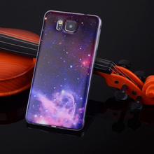 New Ultra thin Clear Crystal Cartoon Pattern Soft Case For Samsung Galaxy Alpha G850 G850Y Cell