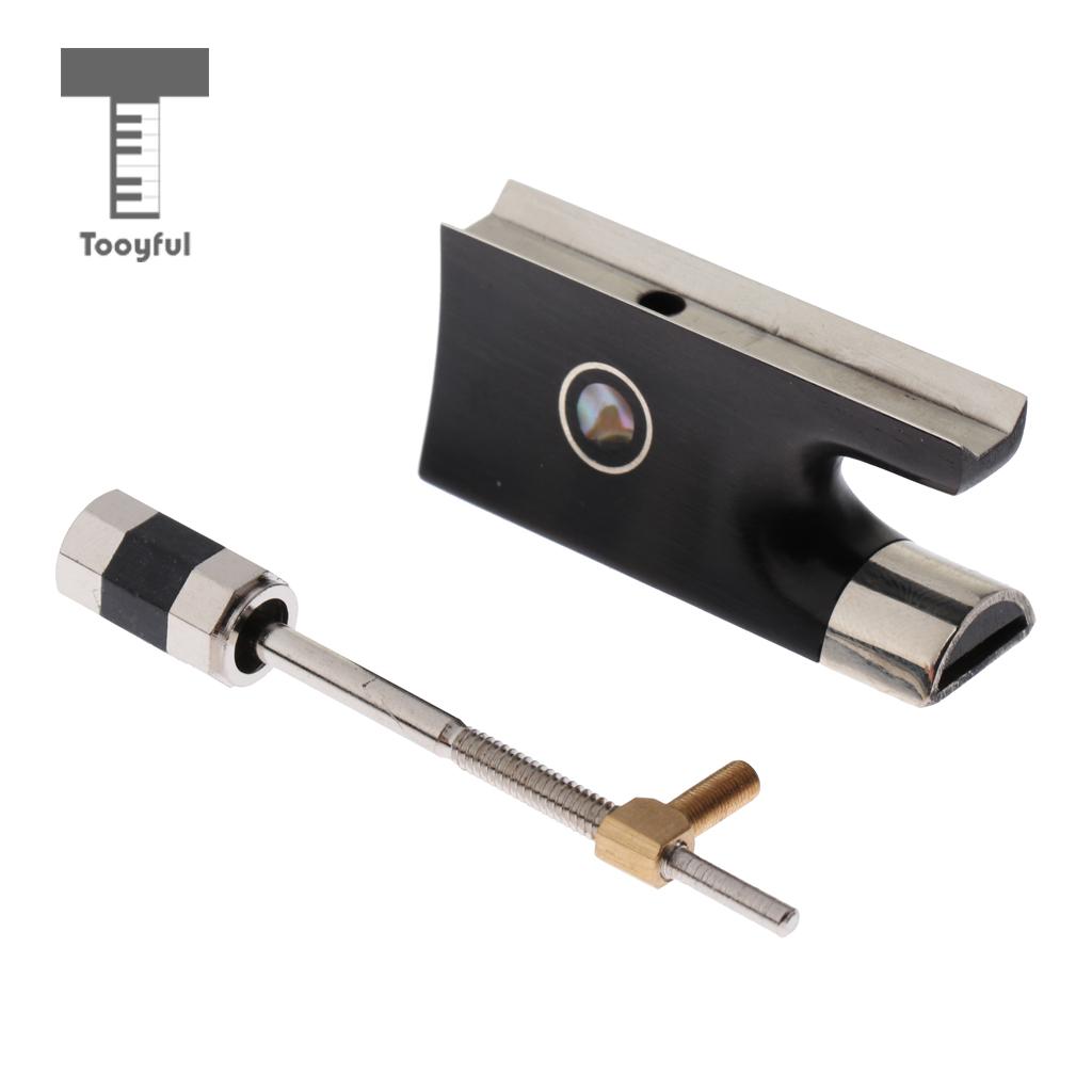 Description Picture 6 of itemTooyful Violin Bow Frog for 4/4 Violin Designed for 4/4 Violins Bow Parts Replacement Musical String Accessories