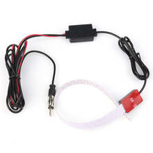 Car Antenna Radio Radio AM FM Hidden Amplified Antenna AM FM Signal Amplifier Booster Windshield Mount Antenna Aerials