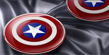 Captain America Edition Charging Pad Wireless Charger For Samsung GALAXY S6 G9200 G920f G920i