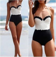 Sexy Women Swimsuit Push Up Padded Bikini Monokini Swimwear Beachwear biquini