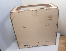 DIY Reprap extended volume Unofficial Replicator XL V1 5 3D printer laser cut wooden frame kit