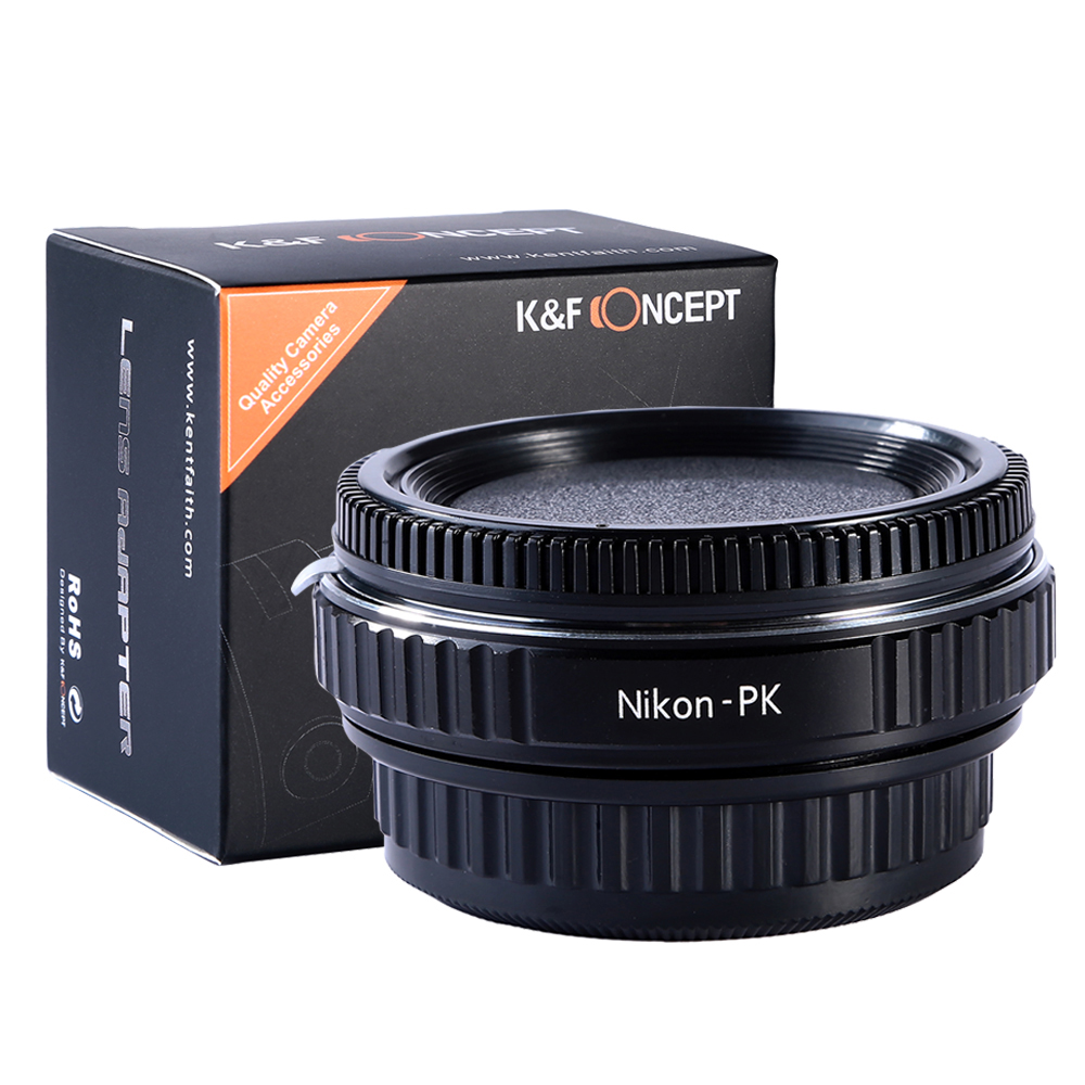  & f      nikon   pentax k pk mount adapter    pentax