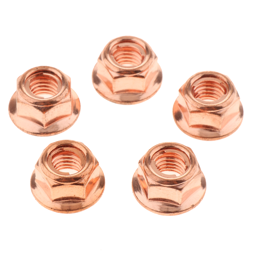 Stainless Steel Car Exhaust Studs and Flashed Copper Nuts Various