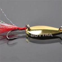 New Unique Sequined Silver Gold Treble Feather Fishing Lure Baits Hot-Selling Swimbait Fishing Lures Fishing Accessories
