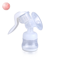 0A 125ml Kids Breast Feeding Pump PP Manual Breast Pumps Original Manual Breast Milk Silicon PP BPA Free With Milk Bottle Nipple