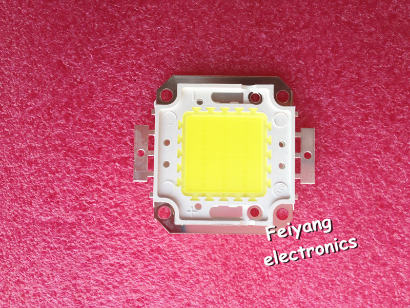 5pcs/lot 30W LED Integrated High Power chip Warm white/White 900mA 32-34V 2400-2700LM 24*40mil lamp Free shipping