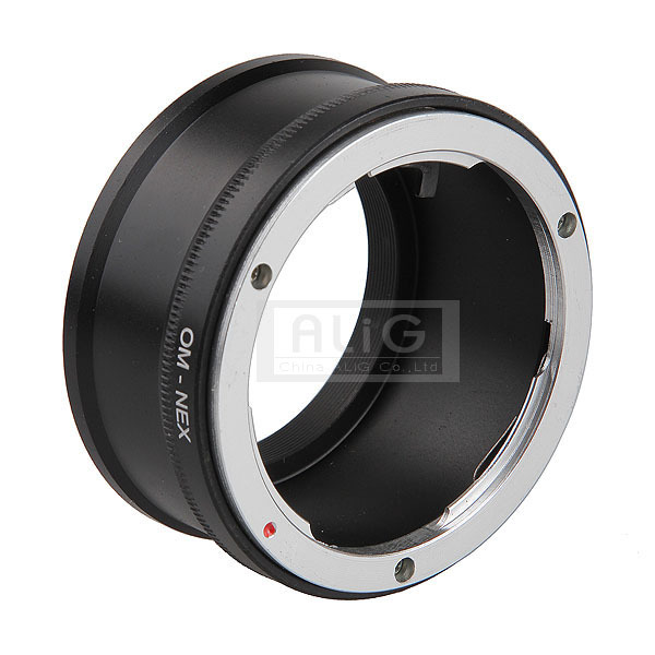 Lens Adapter Ring OM-NEX for 0lympus OM Bayonet Mount Lens to S0NY NEX, E-Mount Camera Adapter NEX-7 NEX-5 NEX-3 A6000