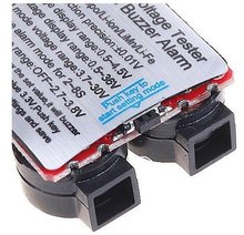 Free Shipping 2015 Hot Sell1 8S LED Low Voltage Buzzer Alarm Lipo Voltage Indicator Checker Tester