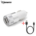 Yianerm Car Charger Dual USB Ports 3 1A Charging For Mobile Phones Tablets