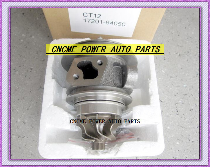 TURBO CHRA Cartridge of CT12 17201-64050 17201 64050 1720164050 Turbine Turbocharger For TOYOTA Lite Ace Engine 2CT 2C-T 2.0L (4)