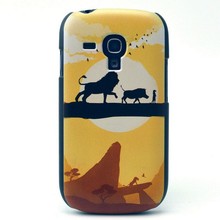 Top Quality Ultrathin Lovely Cartoon Animal Pattern Print PC Cellphone Case For Sumsung Galaxy S3 Mini