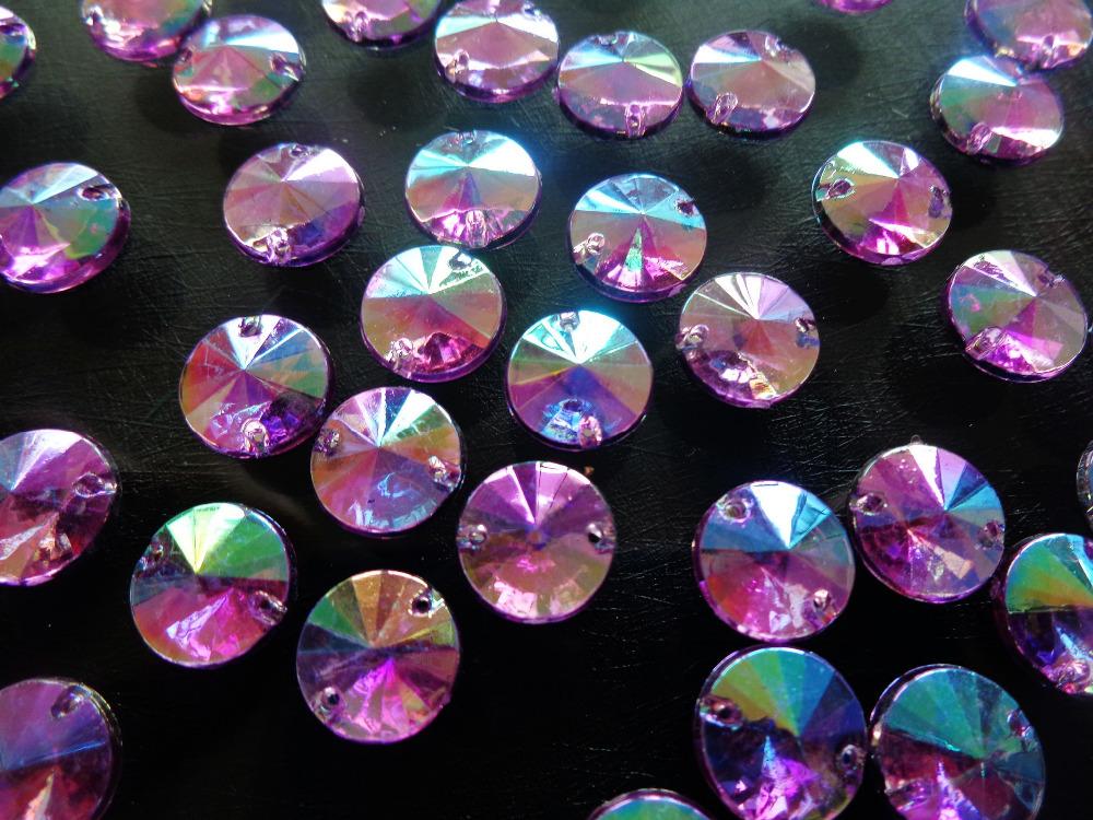10 Pale Yellow 10mm Flower Rhinestones Gems Flat Back Sew On Bead