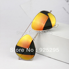 Hot Sale Summer Style Women Sunglasses Metal Frame Reflective Eyewear Spectacles Colorful Lens Gafas De Sol