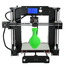2016 Latest Cheap High Quality Full Acrylic Frame Anet A6 3D Printer Kit Reprap Prusa i3 DIY 16GB SD card & LCD As Gift