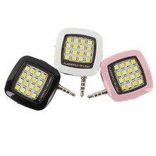 Hot Portable Mini 16 Leds LED Flash Fill Light For iPhone IOS Android Smartphone