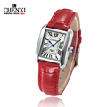 CHENXI Relogio Feminino Watch Women Elegant Retro Watches Women Luxury Clock Quartz Watch Female Leather Women