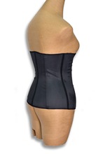 2014 Rubber waist cincher Black deportiva sport latex waist cincher for plump women men to body